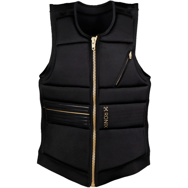 2025 Ronix Womens Rise Impact Vest R21V-IMP-W-RIS - Black / Gold